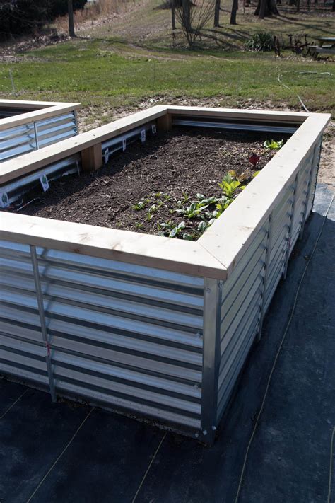 metal raised garden bed plans